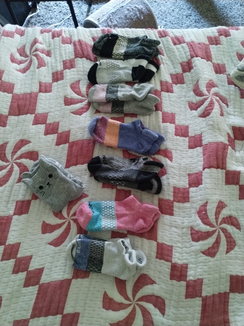 Assorted Children's Low-Cut Bombas Socks - Multi Color - Small